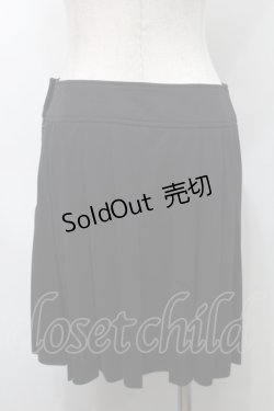 画像2: MICHEL KLEIN / プリーツスカート  黒 S-25-09-05-057-LO-PA-HR-ZS