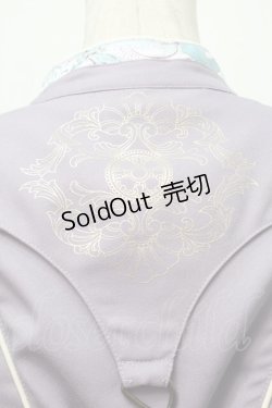 画像6: Ozz oneste / フラワー刺繍ハイネック着物袖ボレロ  パープル S-25-09-05-008-OO-BL-SA-ZS
