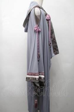 画像4: Ozz oneste / タッセルモチーフ着物袖カーディガン  サックス S-25-09-05-009-OO-TO-SA-ZS