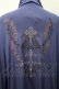 画像3: Rozen Kavalier / クロス風刺繍フードロングカーディガン  青ＸブラウンＸグレー S-25-09-05-014-OO-TO-SA-ZS (3)