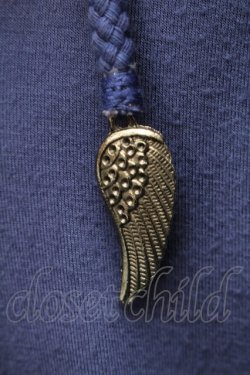 画像4: Rozen Kavalier / クロス風刺繍フードロングカーディガン  青ＸブラウンＸグレー S-25-09-05-014-OO-TO-SA-ZS
