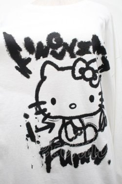 画像3: KINGLYMASK / ハローキティ × KINGLYMASKコラボＴシャツ  白 S-25-09-05-002-PU-TO-AS-ZS