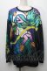 画像1: HYPER CORE / T-368 TAGGING MY SOULグラフィックTシャツ  黒 S-25-09-05-021-PU-TO-AS-ZS (1)