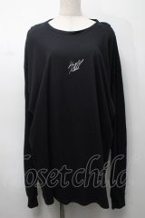 KINGLYMASK / ダブルトライアングル麻雀ビッグＴシャツ  黒 S-25-09-05-022-PU-TO-AS-ZS
