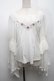 画像1: Ozz oneste / レースフレア袖カットソー  白 S-25-09-05-003-OO-TO-SZ-ZS (1)