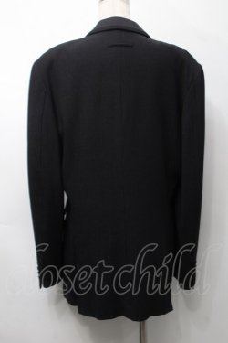 画像2: Jean Paul GAULTIER HOMME / ストライプテーラードジャケット 50 黒 S-25-09-05-023-GO-JA-AS-ZS