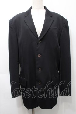 画像1: Jean Paul GAULTIER / HOMME 4Bジャケット 48 黒 S-25-09-05-024-GO-JA-AS-ZS