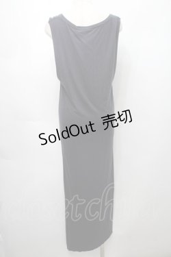 画像2: KILL STAR / 猫プリントノースリーブワンピース  グレー S-25-09-05-025-SL-OP-HR-ZS