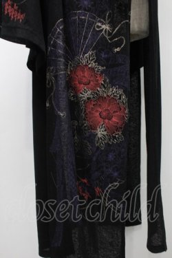 画像5: Ozz oneste / 着物風ロングカーディガン  黒 S-25-09-05-027-OO-TO-SZ-ZS