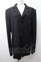 Jean Paul GAULTIER / CLASSIQUE スナップボタンジャケット 48 黒 S-25-09-05-028-GO-JA-AS-ZS