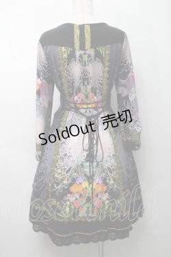 画像2: Ozz oneste / 和柄起毛ワンピース  マルチ S-25-09-05-029-OO-OP-OW-ZS