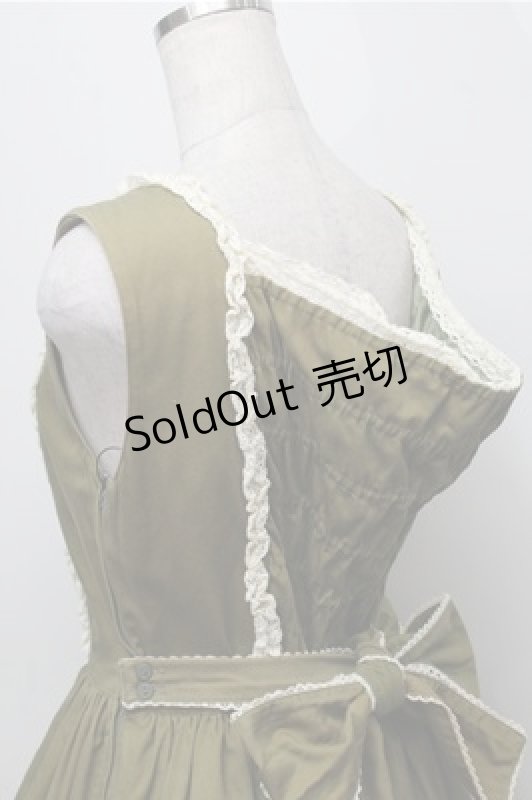 画像3: Innocent World / クラシカルリボンジャンパースカート（2005年）  グリーン S-25-09-06-047-IW-OP-HR-ZS (3)