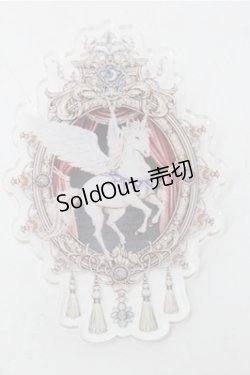 画像5: Royal Princess Alice / アクリルバッジロゼット  ワイン S-25-09-06-005-LO-ZA-AS-ZS