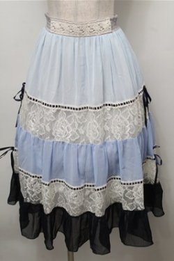 画像1: axes femme / スカート  サックス S-25-09-06-054-AX-SK-AS-ZS