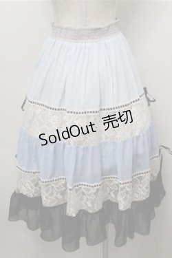 画像2: axes femme / スカート  サックス S-25-09-06-054-AX-SK-AS-ZS