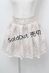 LIZ LISA / チェックスカパン  ピンク S-25-09-06-056-LO-SK-AS-ZS