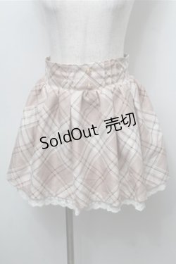 画像1: LIZ LISA / チェックスカパン  ピンク S-25-09-06-056-LO-SK-AS-ZS