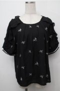 axes femme / トップス  黒 S-25-09-06-060-AX-TO-AS-ZS