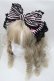 画像1: Angelic Pretty / ティアラローズカチューシャ  黒ｘピンク S-25-09-06-010-AP-AC-HR-ZS (1)