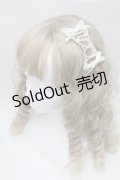 LIZ LISA / パールリボンクリップ  白 S-25-09-06-003-LO-AC-HR-ZS