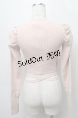 画像2: Ank Rouge / 刺繍リブトップス  ベージュ S-25-09-06-025-CA-TO-HR-ZS