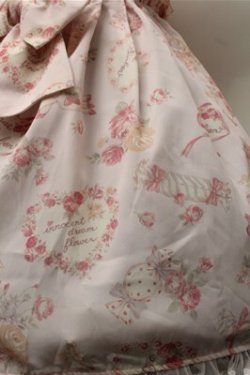 画像3: LIZ LISA / キャンディ柄パフ袖ワンピース  ピンク S-25-09-06-034-LO-OP-HR-ZS