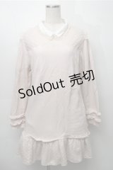 LIZ LISA / ハートAライン裏毛ワンピース  ピンク S-25-09-06-035-LO-OP-HR-ZS