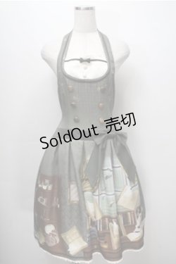 画像1: ALICE and the PIRATES / Dear Sir,~ベイカー街の不思議なミステリー~ジャンパースカートI型  グリーン S-25-09-07-045-PA-OP-HR-ZS