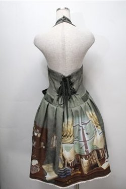 画像2: ALICE and the PIRATES / Dear Sir,~ベイカー街の不思議なミステリー~ジャンパースカートI型  グリーン S-25-09-07-045-PA-OP-HR-ZS
