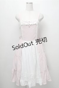 axes femme kawaii / プランタンジャンパースカート M ピンク S-25-09-07-047-AX-OP-AS-ZS