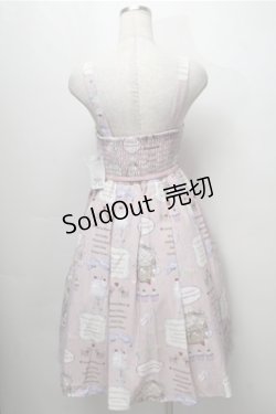 画像2: axes femme kawaii / 10thアニバーサリージャンパースカート  ピンク S-25-09-07-049-AX-OP-AS-ZS