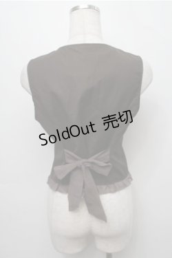 画像2: axes femme POETIQUE / 懐中時計刺繍ベスト  ブラウン S-25-09-07-019-AX-TO-HR-ZS