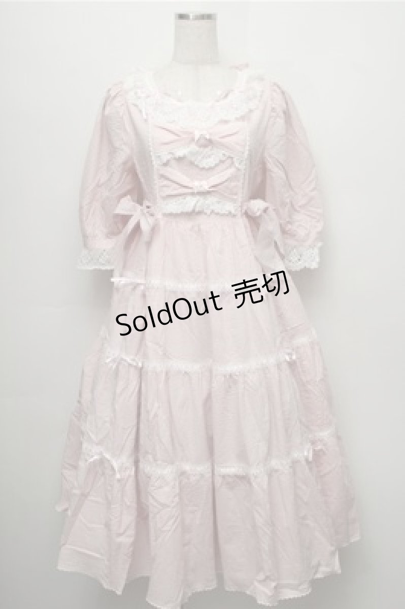 画像1: BABY,THE STARS SHINE BRIGHT / Siestaワンピース  ピンク S-25-09-07-033-BA-OP-HR-ZS (1)