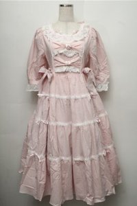 BABY,THE STARS SHINE BRIGHT / Siestaワンピース  ピンク S-25-09-07-033-BA-OP-HR-ZS