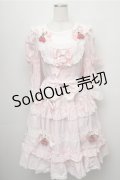 BABY,THE STARS SHINE BRIGHT / ゆらゆらいちごのStrawberry Gardenワンピース  ピンク S-25-09-07-034-BA-OP-AS-ZS