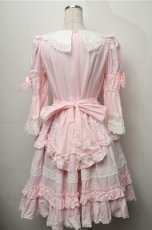 画像2: BABY,THE STARS SHINE BRIGHT / ゆらゆらいちごのStrawberry Gardenワンピース  ピンク S-25-09-07-034-BA-OP-AS-ZS (2)