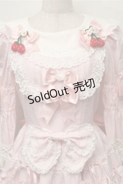 画像3: BABY,THE STARS SHINE BRIGHT / ゆらゆらいちごのStrawberry Gardenワンピース  ピンク S-25-09-07-034-BA-OP-AS-ZS