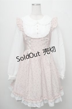 画像1: Amavel / Flower Gardenミドルワンピース  ピンク S-25-09-07-035-CA-OP-HR-ZS