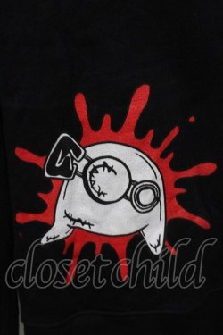 画像3: NieR Clothing / プリントフードプルパーカー  黒 S-25-09-10-038-PU-TO-HR-ZS