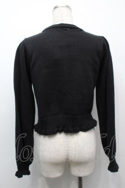 画像2: axes femme kawaii / ロンドントイズニットカーデ M 黒 S-25-09-10-040-AX-TO-AS-ZS