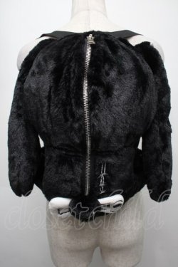 画像3: NieR Clothing / NieRちゃんぬいぐるみリュック  黒 S-25-09-10-007-PU-BG-HR-ZS