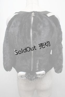 画像3: NieR Clothing / NieRちゃんぬいぐるみリュック  黒 S-25-09-10-007-PU-BG-HR-ZS