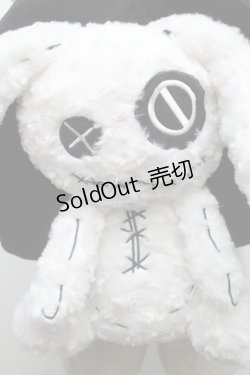 画像2: NieR Clothing / Nierちゃん付きリュック  黒ｘ白 S-25-09-10-008-PU-BG-HR-ZS