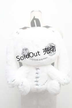 画像1: NieR Clothing / NieRちゃんぬいぐるみリュック  白 S-25-09-10-009-PU-BG-HR-ZS