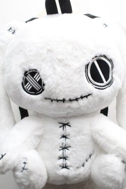 画像2: NieR Clothing / NieRちゃんぬいぐるみリュック  白 S-25-09-10-009-PU-BG-HR-ZS