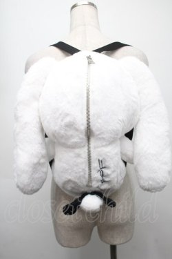 画像4: NieR Clothing / NieRちゃんぬいぐるみリュック  白 S-25-09-10-009-PU-BG-HR-ZS