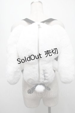画像4: NieR Clothing / NieRちゃんぬいぐるみリュック  白 S-25-09-10-009-PU-BG-HR-ZS
