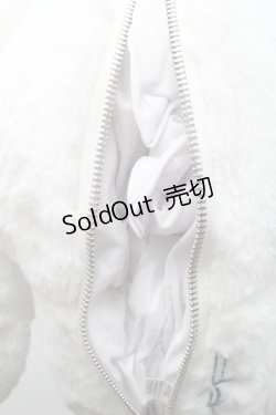 画像5: NieR Clothing / NieRちゃんぬいぐるみリュック  白 S-25-09-10-009-PU-BG-HR-ZS