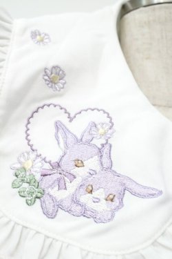 画像6: Amavel / Bunny&Chick Festival ブラウス  白 S-25-09-10-011-CA-BL-AS-ZS