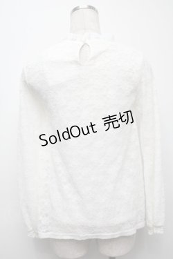 画像2: 【SALE】LOLITA / 総レーストップス  白 S-25-09-10-012-LO-TO-HR-ZT067